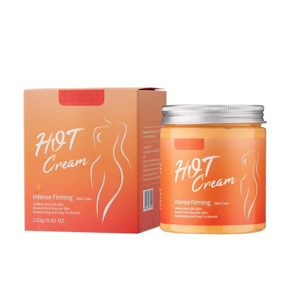 Creme Firmador Quente, 8.8 Oz, Creme Queimador de Gordura para Barriga, Estômago, Coxas e Glúteos, Creme Firmador para a