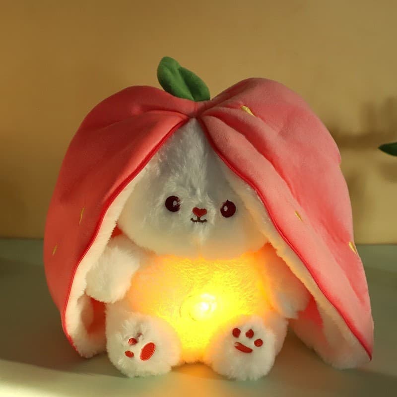 Brinquedo De Pelúcia De Coelho Branco Pequeno , Transformação Criativa Do Sono Respiratório , Companheiro Bonito