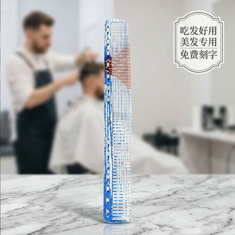 GETA YS escala cabeleireiro profissional pente de corte de cabelo dedicado pente de cabeleireiro longo pente de corte de