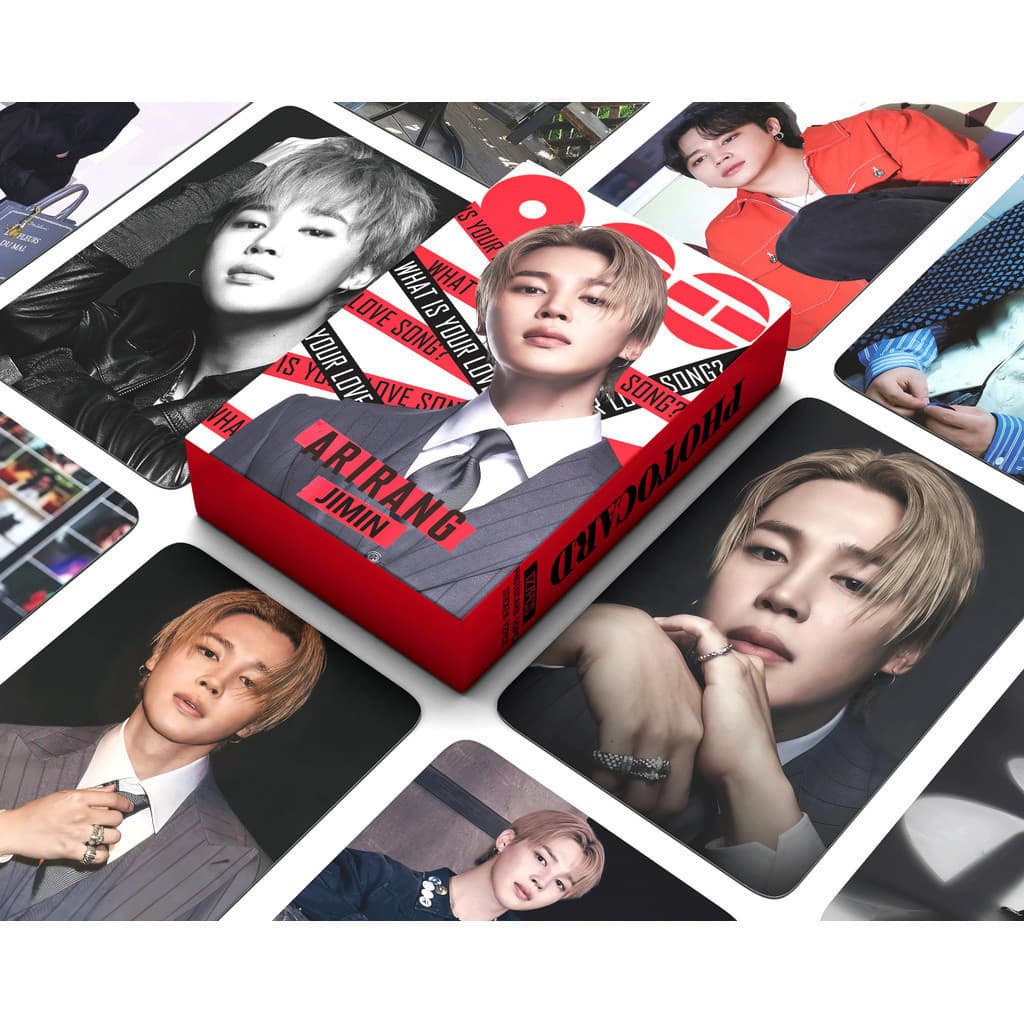 KPOP 127 Pçs/Caixa Bangtan Boys BTS Solo JIMIN Photocards ARIRANG LOMO Cartão De Coleção