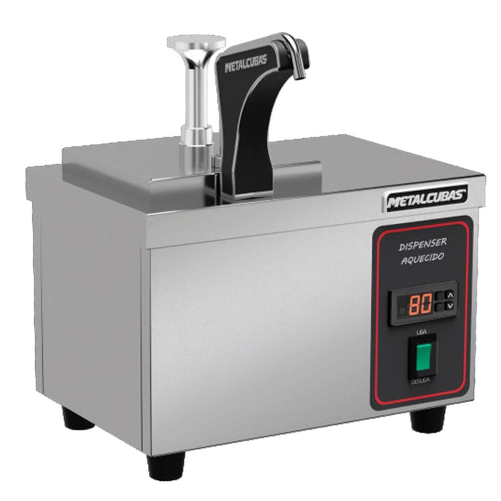 Dispenser Aquecido Elétrico Metalcubas 1 Cuba 1000W 220V DA 01