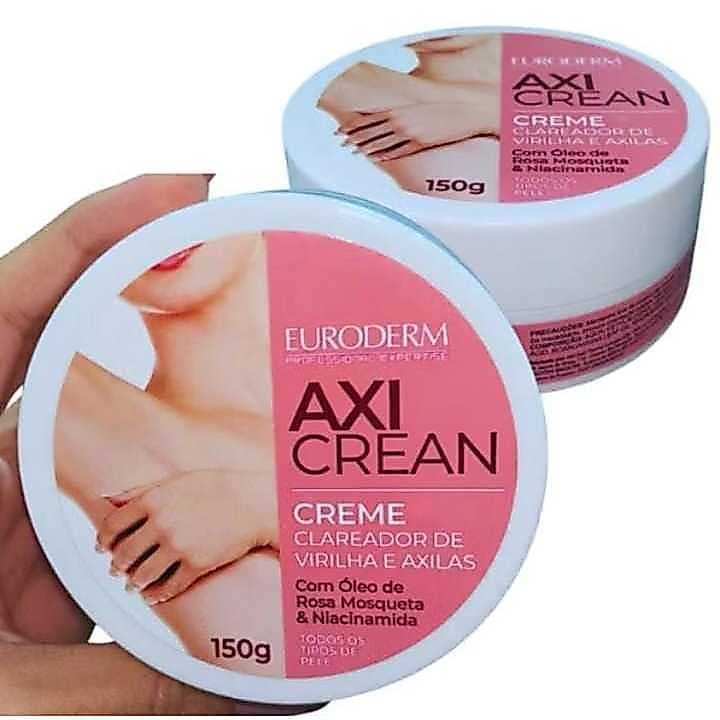 Axi Clean Clareador – Fórmula com Rosa Mosqueta e Niacinamida 150g