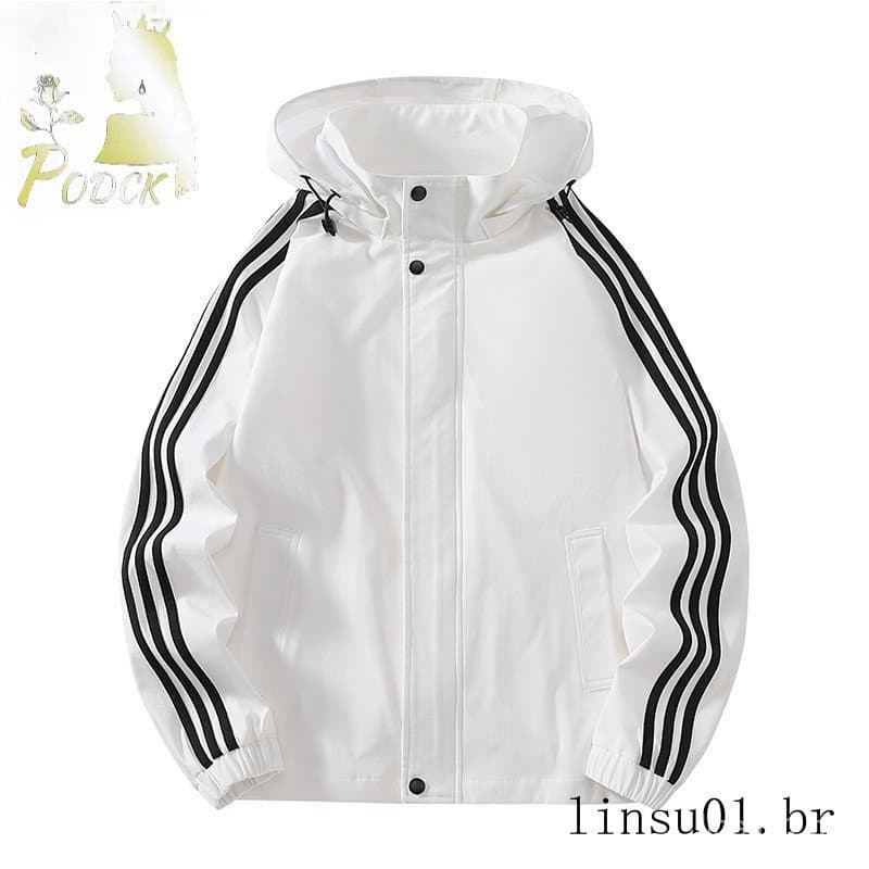 1256 outono jaqueta masculina três barras jaqueta masculina fluxo Casual masculino fino blusão imprensa etiqueta