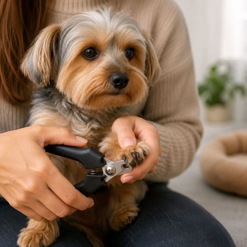 Alicate Pet Tesoura Cortador de Unhas com Trava para Cães e Gatos de 12cm