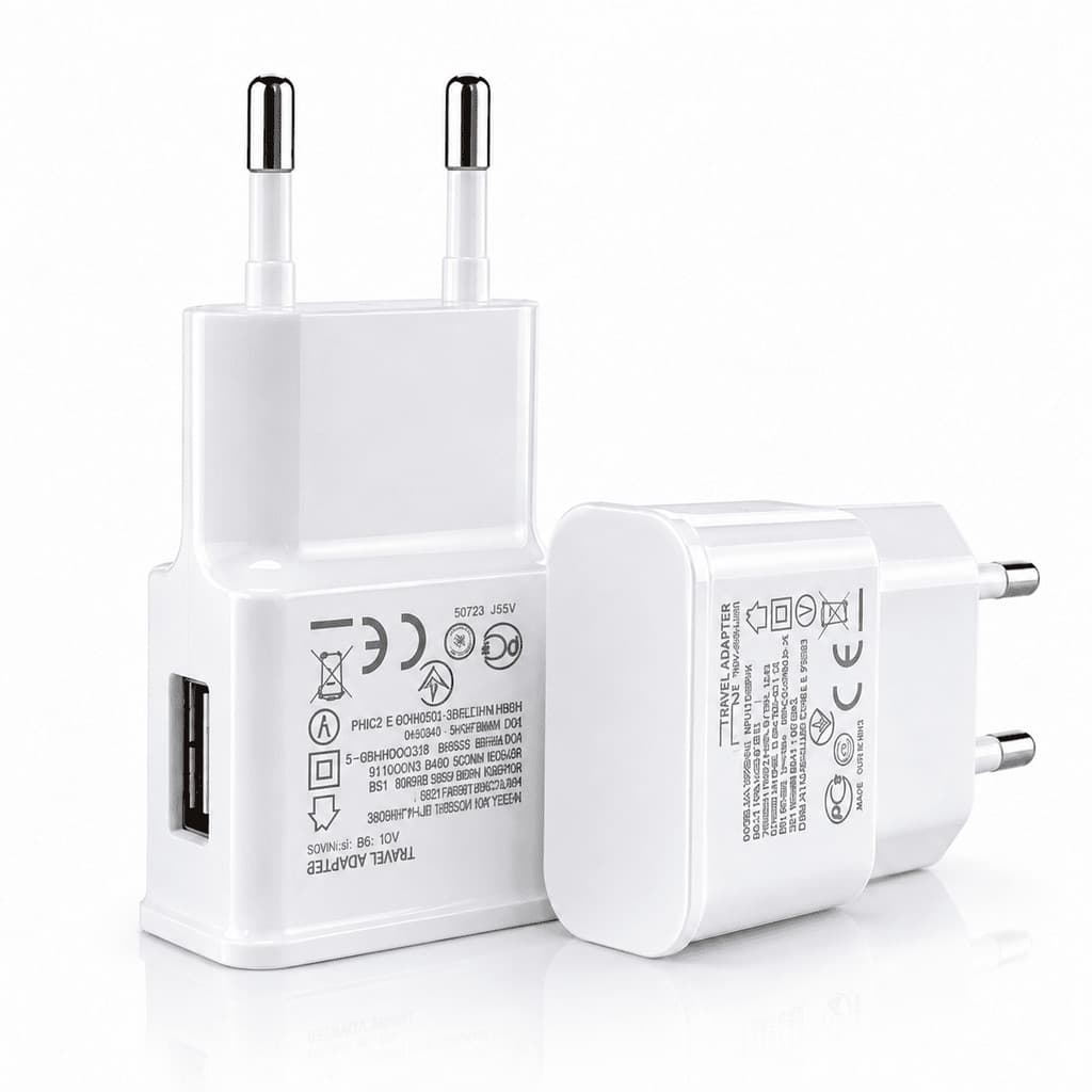 ⚡ Fonte Carregadora 5V 2A 10W Bivolt para Celulares, Tablets, Smartwatch e Fone Bluetooth, Segura e Pronta Entrega