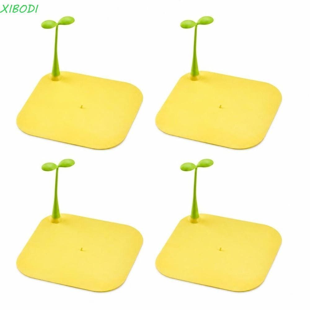 XIBODI Tampa De Drenagem De Piso De 4 Pacotes , Rolha De Banheira De Material De Silicone Quadrado Banheiro De Design Pl
