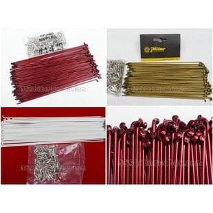 PILAR Xieda 67cm Raios Dobrável Carro Dedicado Raios de Aço Inoxidável Fio de Aço Cor 172 175 178MM