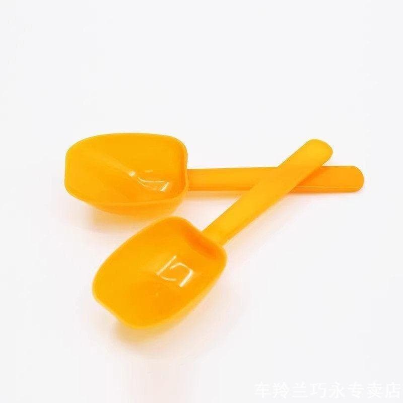 Colher pequena em pó de lavagem comercial saleiro frutas em pó portátil tempero colher de sopa proteína em pó bebê cozin