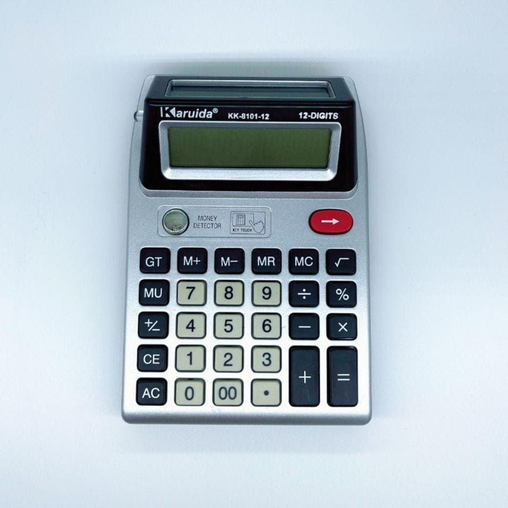 Calculadora De Contador Financeiro , De 12 Dígitos Com Tela Grande E Dupla , Multifuncional