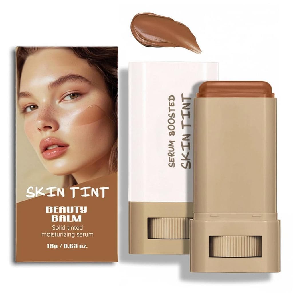 BeautyBalmSerumBoostedTint, Base em Bastão, Hidratante com Cor, Corretivo em Bastão para Maquiagem de Base, Base de Cobe