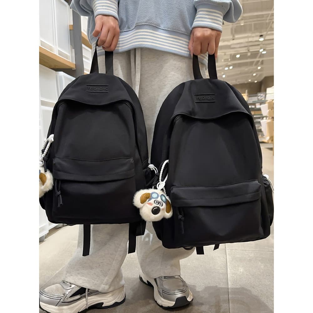 Estilo Retro vinho vermelho mochila feminina estudantes do ensino médio leve mochila feminina estudantes universitários