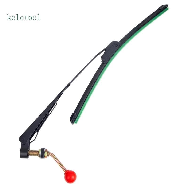 Conjunto De Limpador De Pára-Brisa Manual Único Kele Para Uso De Manutenção UTV
