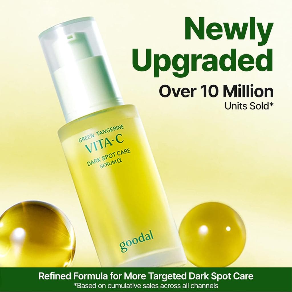GOODALVitaminCBrighteningSerumALPHA | 5% Niacinamida e Exossomos para Tratamento de Manchas Escuras | Sérum Facial Diári