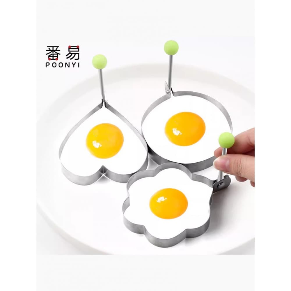 Omelete/aço inoxidável A1p701-modelo cozinha amor redondo ovo escalfado Bento bola de arroz frango frito