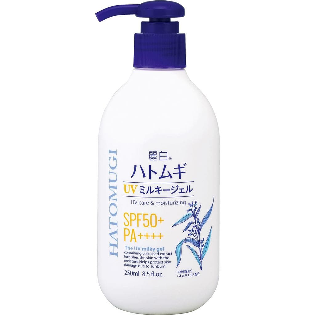 Reihaku Hatomugi UV Milky G FPS50+ com Bomba Dosadora 250ml