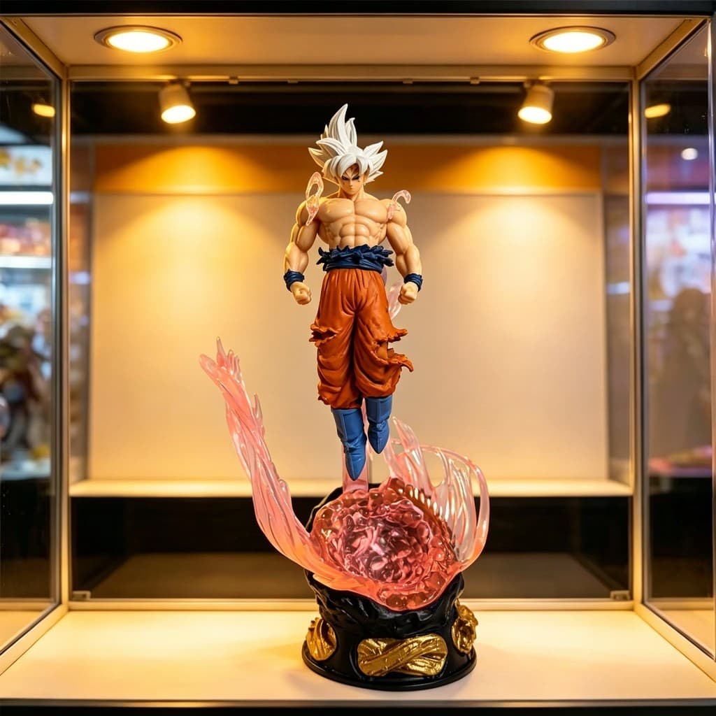 Livre extremo vai Gong goku figura Dragon Ball Son goku trompete Saiyan Anime figura modelo ornamentos atacado