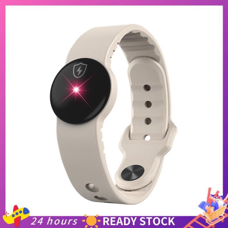 Pulseira Antiestática Sem Fio Portátil Universal Ajustável Eliminador Estático De Silicone Remover Corpo B