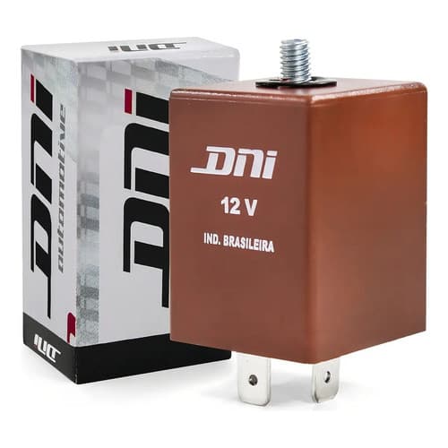 Relé De Seta Pisca Automotivo 10a 3 Pinos Com Parafuso Dni 12v
