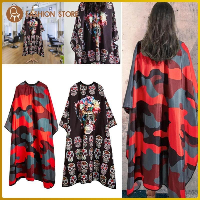 [Wishshopeelq] Vestido De Corte De Cabelo À Prova D'água Capa De Barbeiro , Durável Para Tratamento Coloração Perming Re