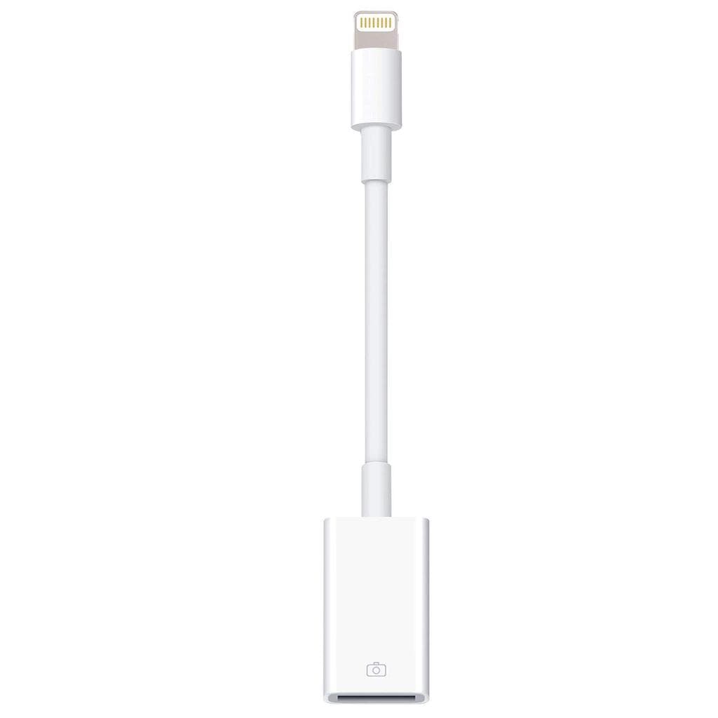 Adaptador de câmera Lightning para USB, adaptador de cabo Lightning fêmea USB OTG para iPhone selecionado, modelos iPad,