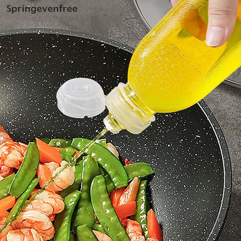 Spe 300/500/1000ML Garrafa De Óleo De Cozinha Plástico Tempero Squeeze Dispensador Para Salada Churrasco Molho Condiment