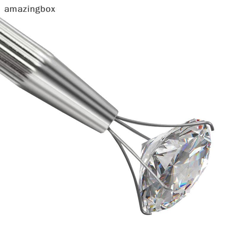 4 Garras Pi-up Ferramenta Jóias Contas Diamante Gemas Prong Titular Coletor Grabber Pinça De Chip De Aço Inoxidável