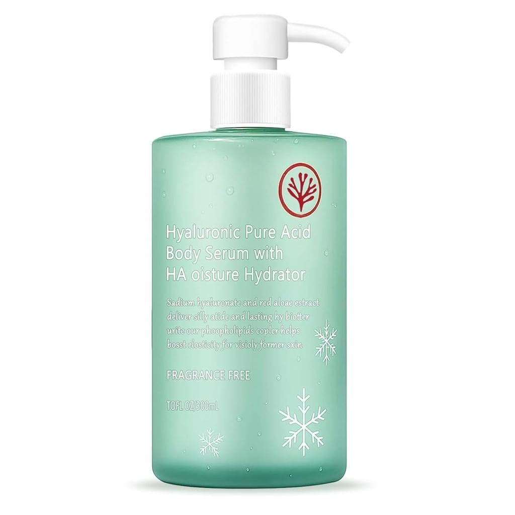 Sérum Corporal de Ácido Hialurônico Ha, Leve e de Rápida Absorção para Hidratação Profunda e Pele Suave e Não Oleosa (30