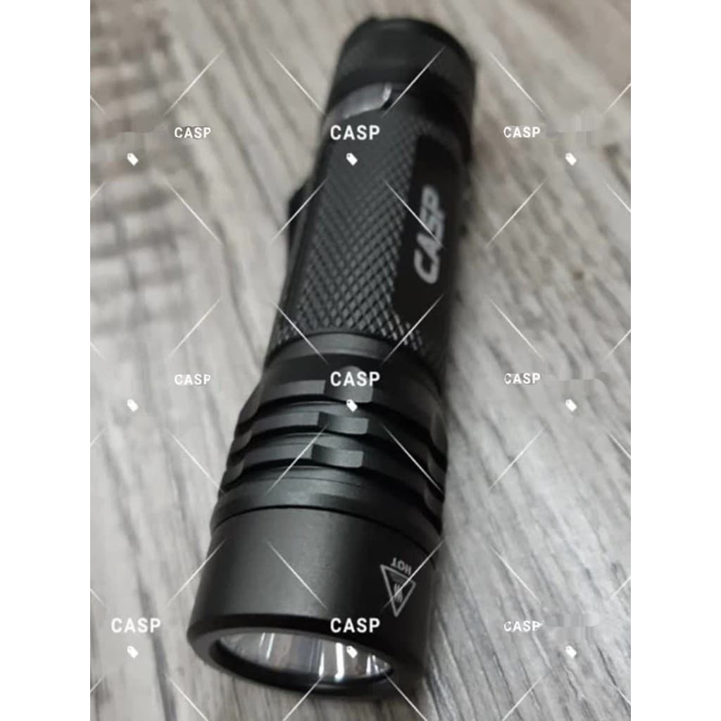 Equipamento de tecnologia TAE CASP amarelo lanterna LED multifuncional ao ar livre luz forte recarregável Strobe SOS luz
