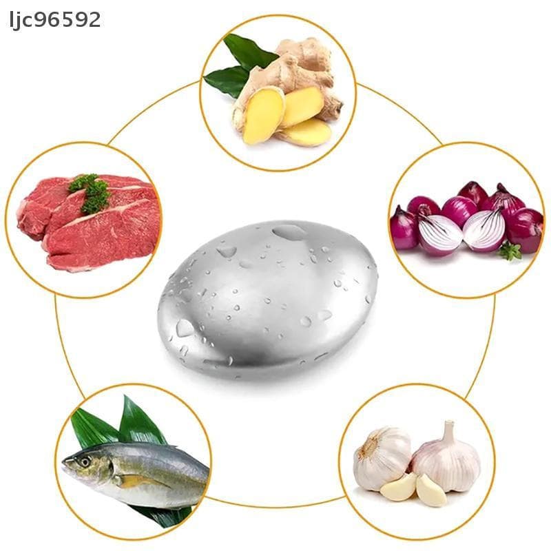 [ljc] Remover Cheiro De Sabão De Aço Inoxidável Chef Banheiro Desinfetante Para As Mãos Cozinha Gadget Ferramenta [BR]