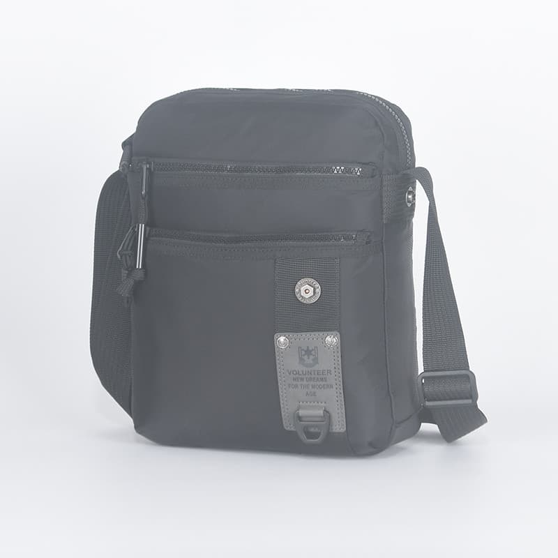 Bolsa masculina de alta qualidade, bolsa de ombro à prova d'água, pano de Nylon, viagem, grande capacidade, multicamadas