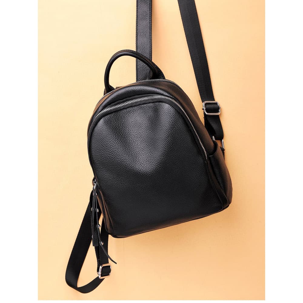 Mochila feminina mochila feminina 2026 novo estilo de couro genuíno bolsa feminina viagem bolsa escolar de grande capaci
