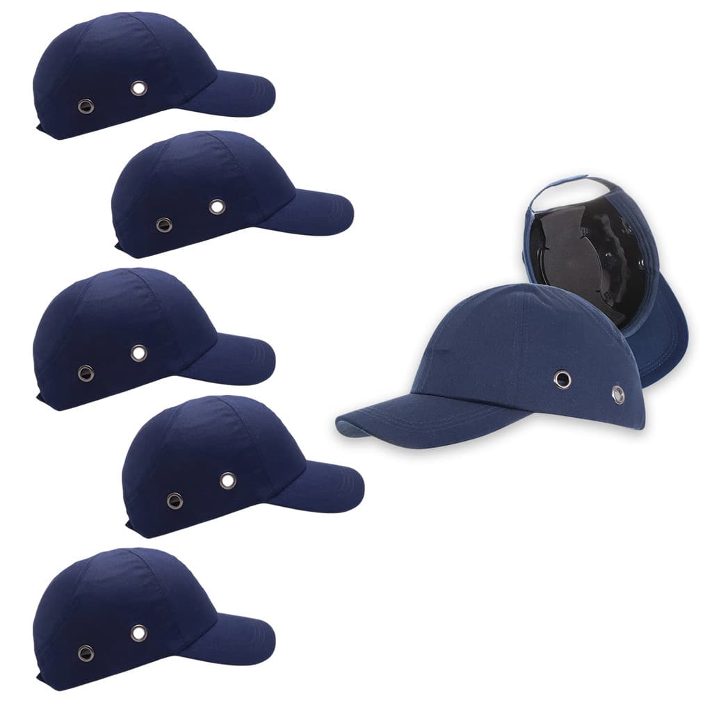 Bone com Capacete EPI Kit 5 Uni Obra Reparo Seguranca do Trabalho Casquete Oficina Conserto Construcao Protecao
