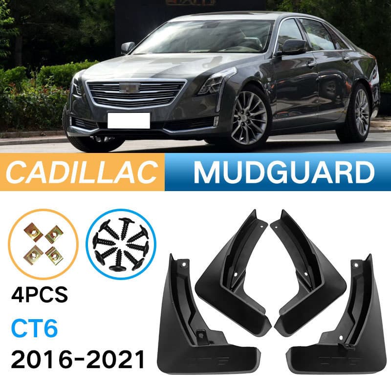 Adequado para cadillac CT6 2016-2021 couro do pára-choque do pneu de carro