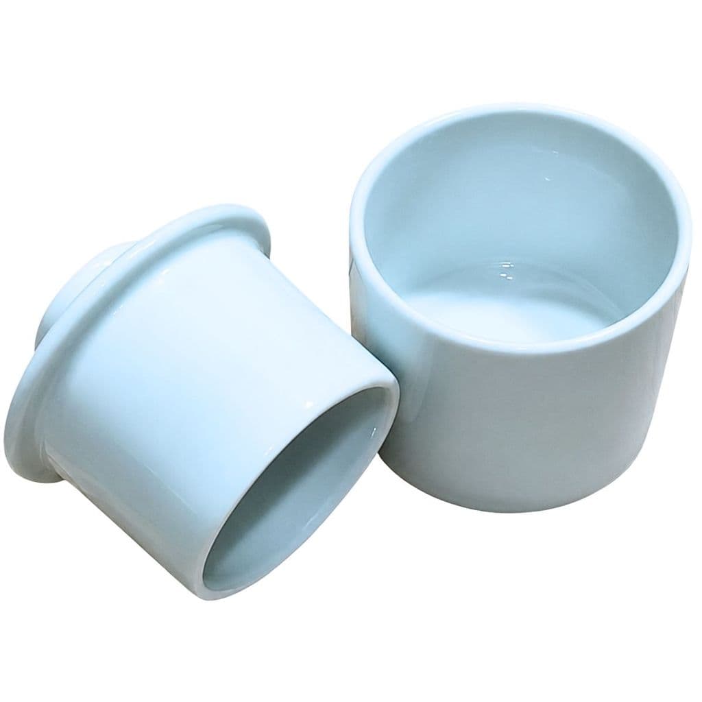 Manteigueira Francesa - Porcelana Branca
