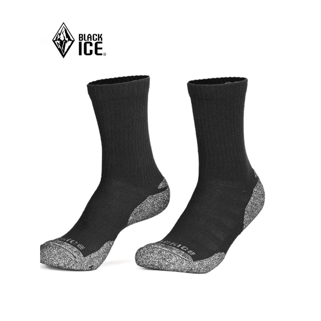 Preto gelo COOLMAX caminhadas meias esportes ao ar livre caminhadas meias de basquete seco respirável confortável meias