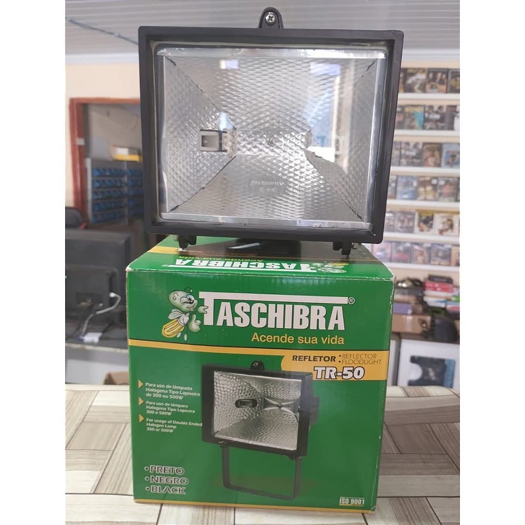 REFLETOR TASCHIBRA TR-50 - PRETO