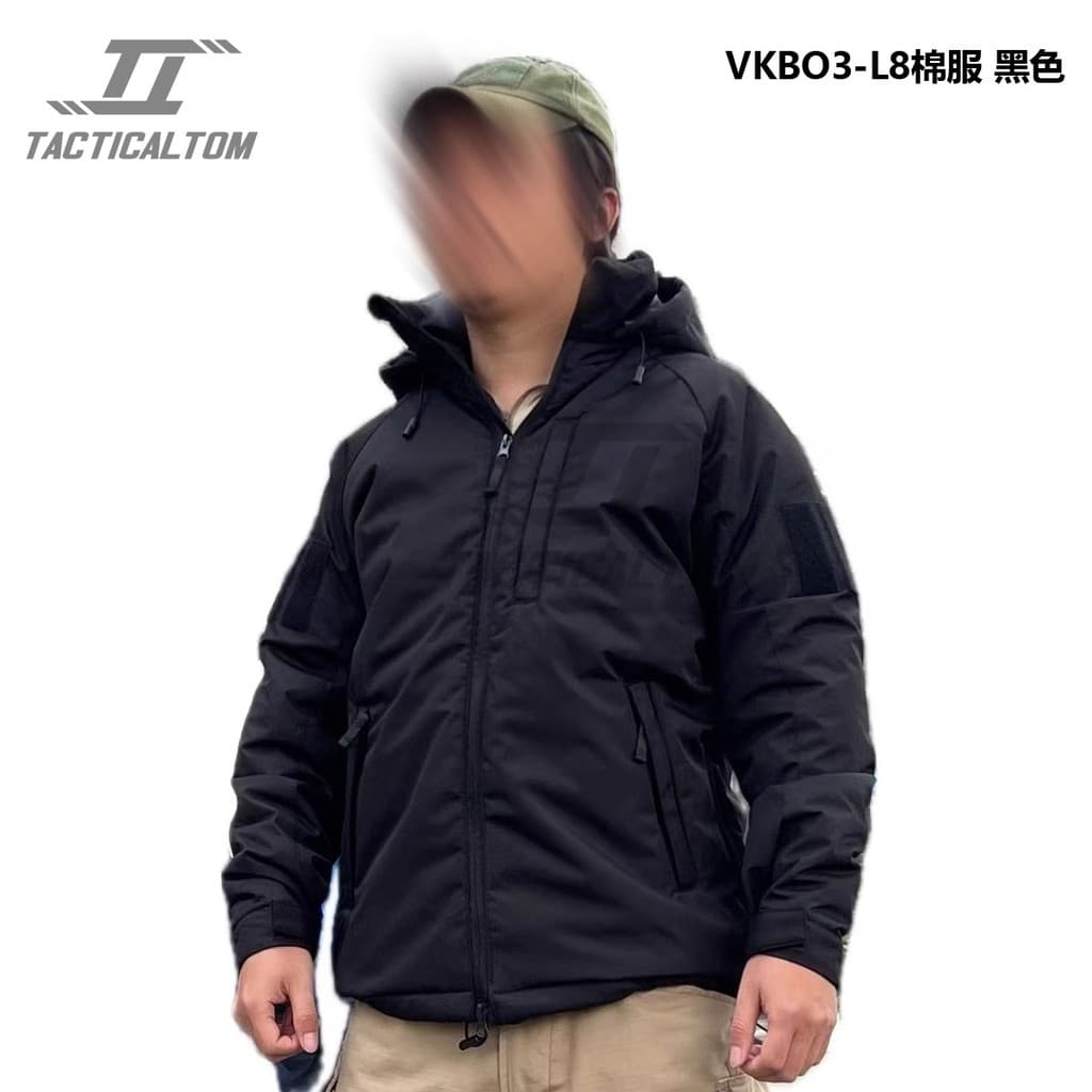 Comércio exterior VKBO3 rússia L8 jaqueta de algodão preto puro MC topo tático quente proteção contra frio ao ar livre i