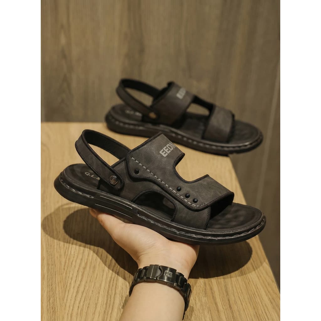 Sandálias masculinas 2026 verão sola macia antiderrapante desodorante Casual sapatos de praia resistente ao desgaste ext