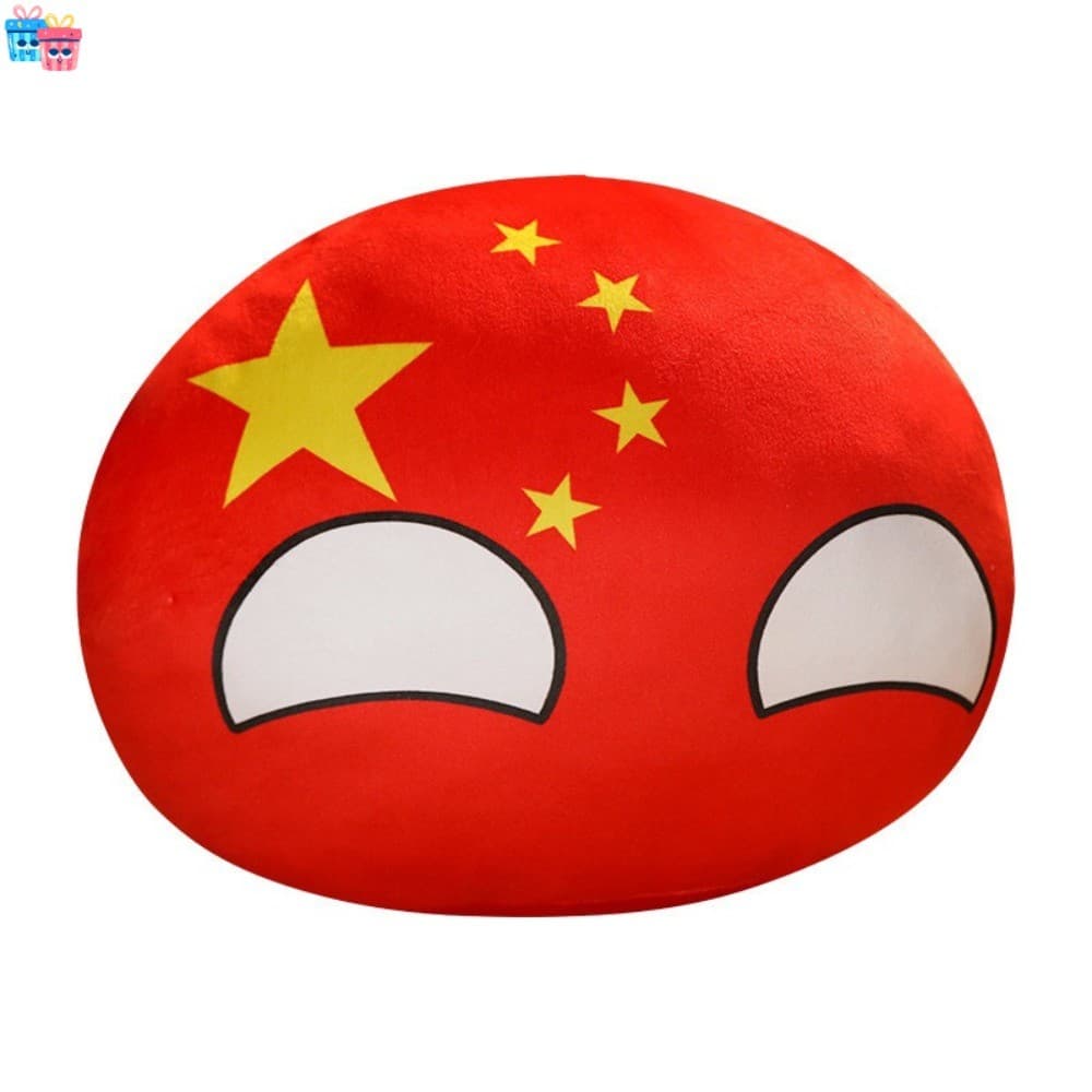 Criativo Countryball Polôniaball Boneca De Pelúcia Anime Mão Mais Quente Travesseiro Bandeira Bola Bolinho Brinquedo Mac
