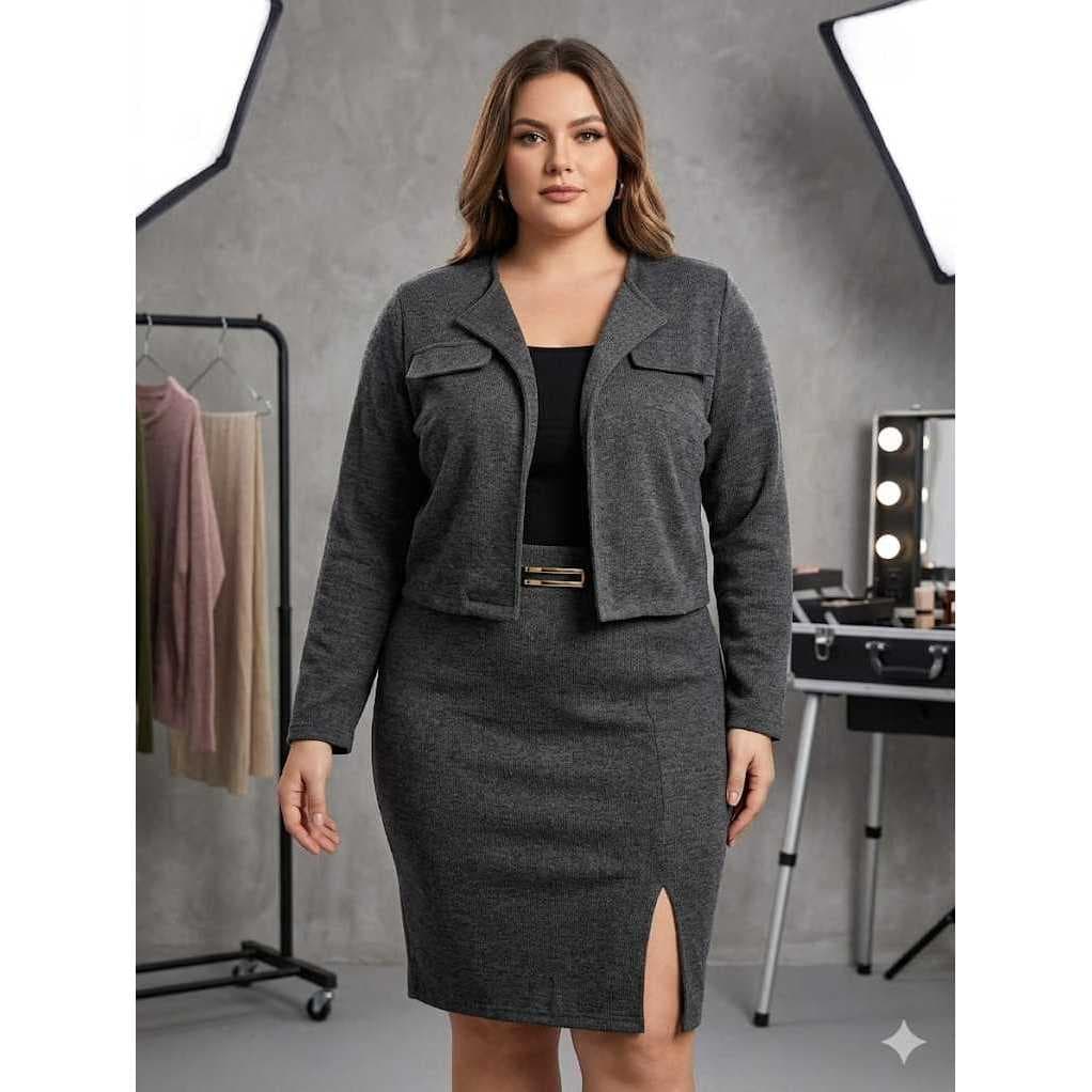 conjunto femenino  elegante pluz tam G1. G2 G3
