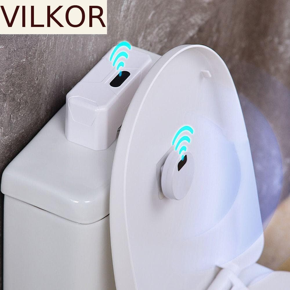 Lavador De Vaso Sanitário Por Indução VILKOR , Botão De Descarga Automático Sem Toque À Prova D'água , Externo