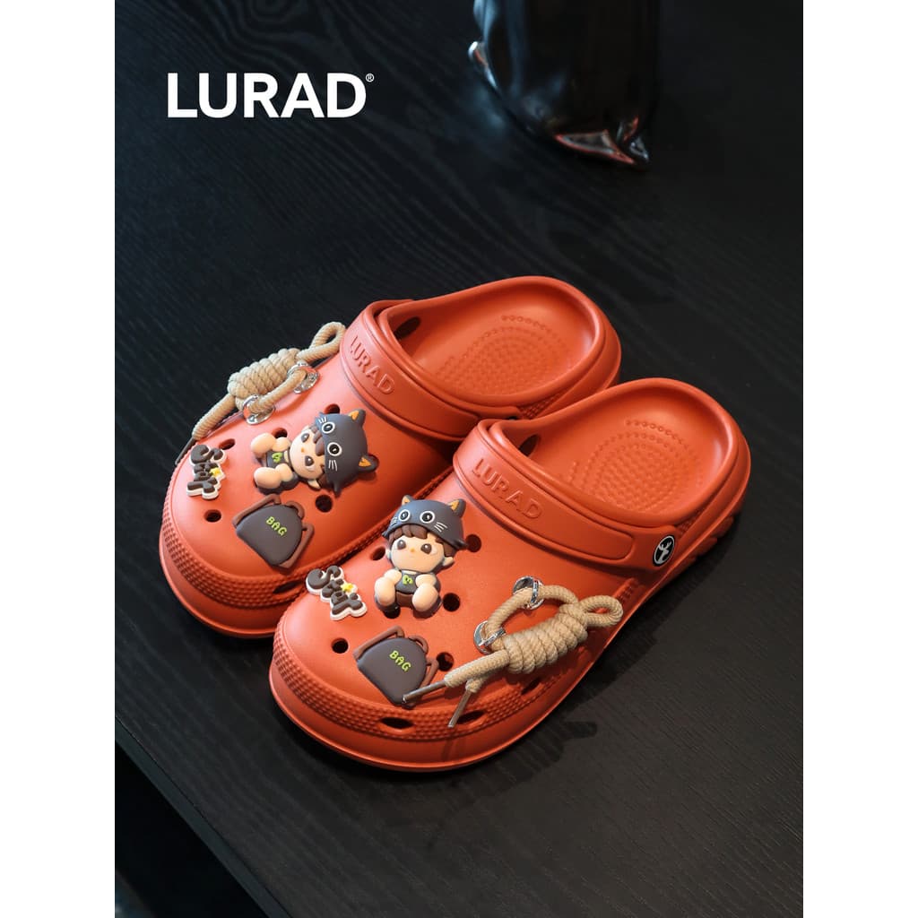 Buraco sapatos femininos diy bonito moda na moda legal gato sapatos flor casa antiderrapante respirável resistente ao de