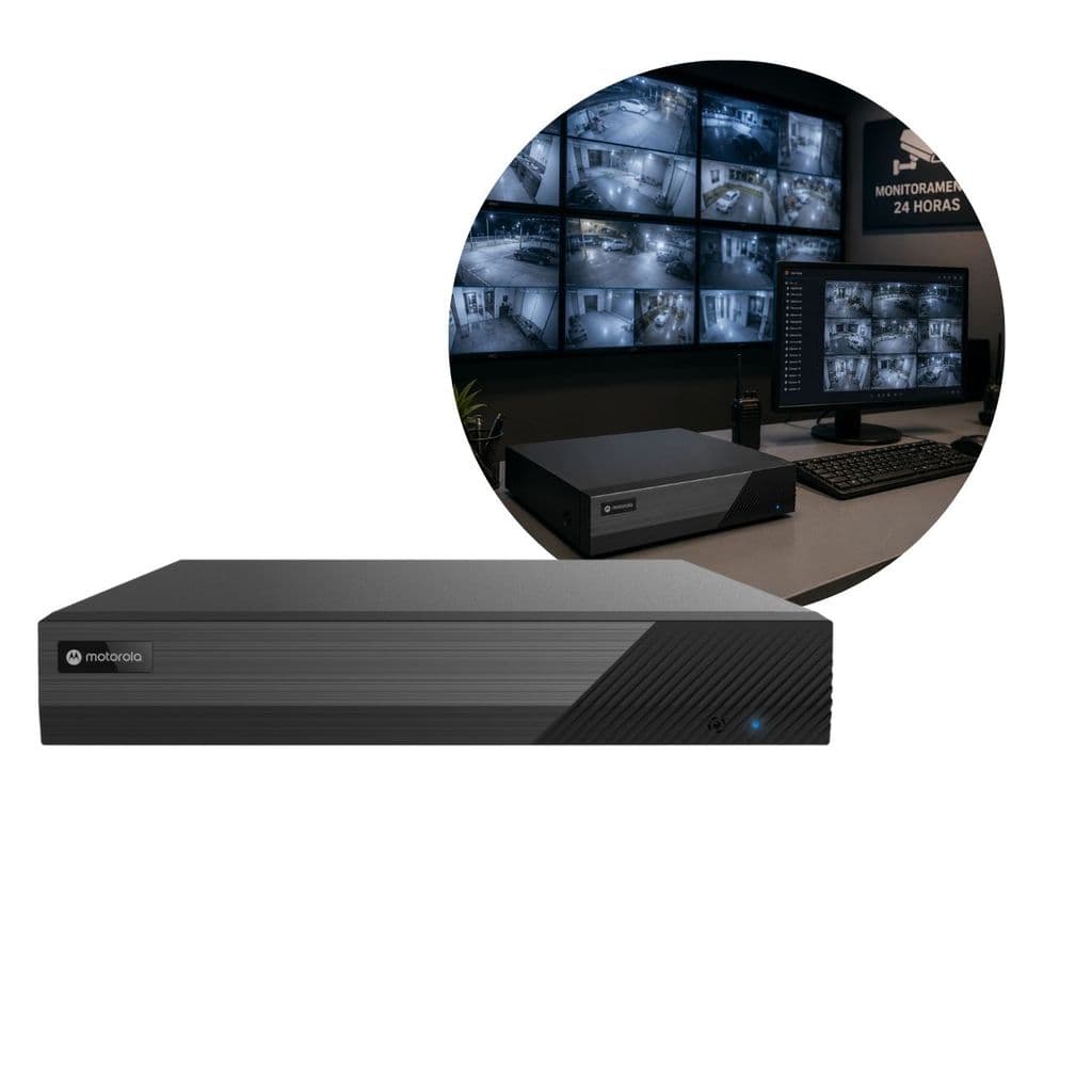 DVR 16 Canais Híbrido Resolução 1080N MTD161 L0013 Motorola