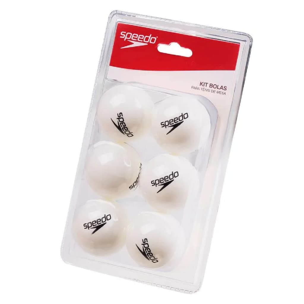 Kit De 6 Bolas Para Tênis De Mesa Ping Pong Speedo