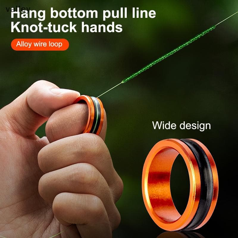 [VLY] 1 Peça Extrator De Linha De Pesca Anel De Borracha Antiderrapante Design Durável Buildpact Portátil Puxar Laço Ace