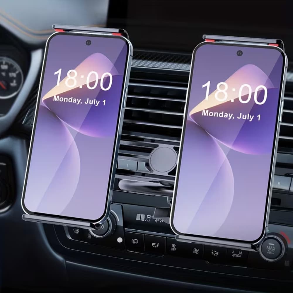 Suporte Para Telefone Tablet Com Slot CD De Carro De Dispositivo Duplo , De Montagem Ajustável Dispositivos De 4 A 11 Po