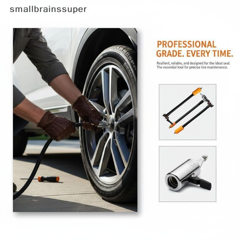 1 Pçs Trançado Pneu Inflator Mangueira À Prova De Vazamento Conector Flexível Universal Apto Para A Maioria Das Bombas D