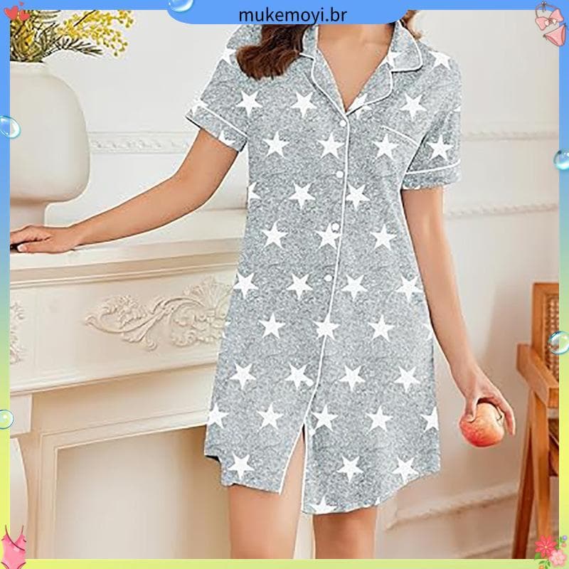 Conjunto De 2 Mulheres E # 39 ; s Csolas Com Botões , Pijama Pós-Cirúrgico