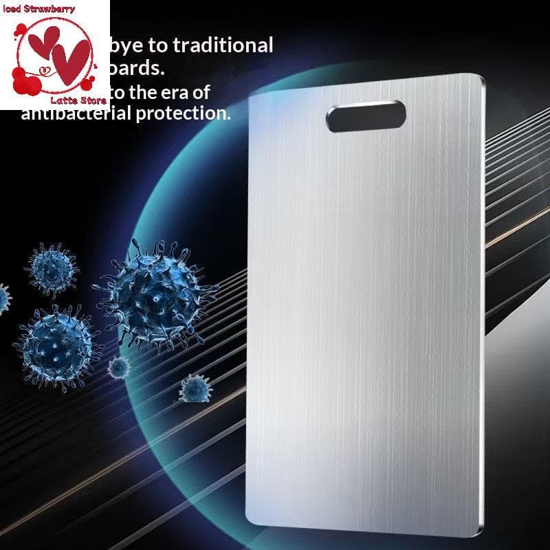 Beautyus Painel De Aço Inoxidável E Tábua De Cortar Cozinha Doméstica Corte Dupla Face Blo Amassar Placa De Massa