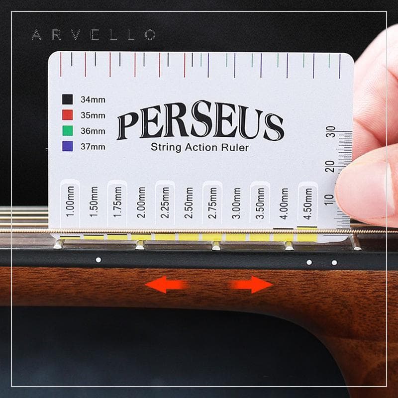 Arvello Acessórios De Guitarra Medidor Régua Ferramenta Elétrica Para Instrumentos De Cordas